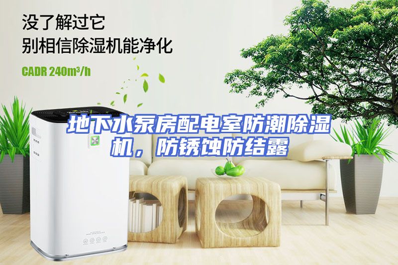 地下水泵房配电室防潮除湿机，防锈蚀防结露