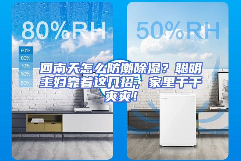 回南天怎么防潮除湿？聪明主妇靠着这几招，家里干干爽爽！