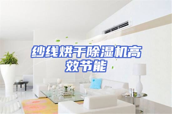 纱线烘干除湿机高效节能