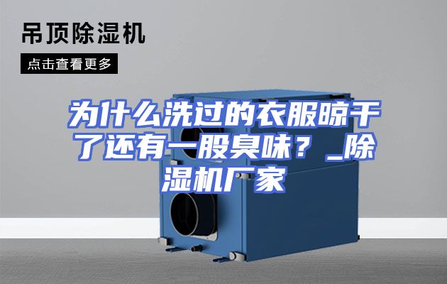 为什么洗过的衣服晾干了还有一股臭味？_除湿机厂家