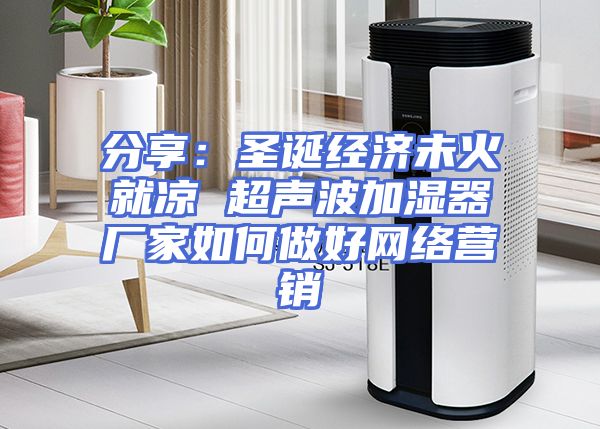 分享：圣诞经济未火就凉 超声波加湿器厂家如何做好网络营销