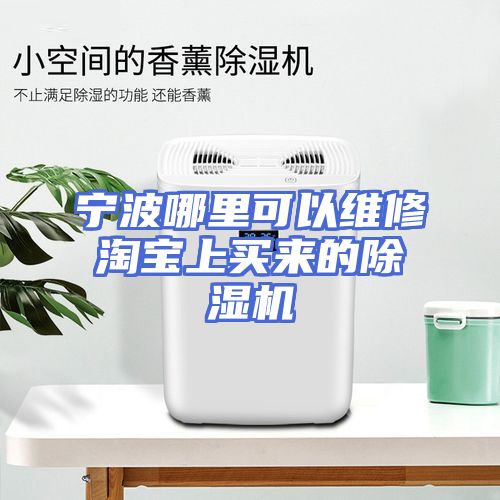 宁波哪里可以维修淘宝上买来的除湿机