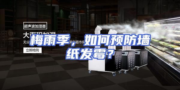 梅雨季，如何预防墙纸发霉？