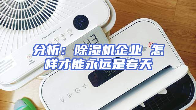 分析：除湿机企业 怎样才能永远是春天