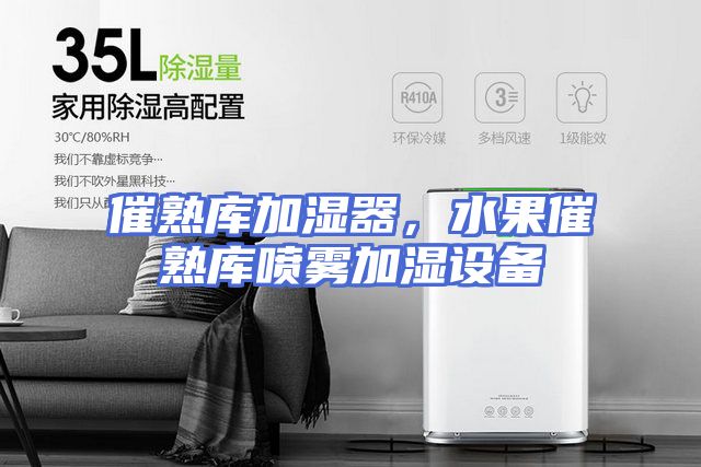 催熟库加湿器，水果催熟库喷雾加湿设备