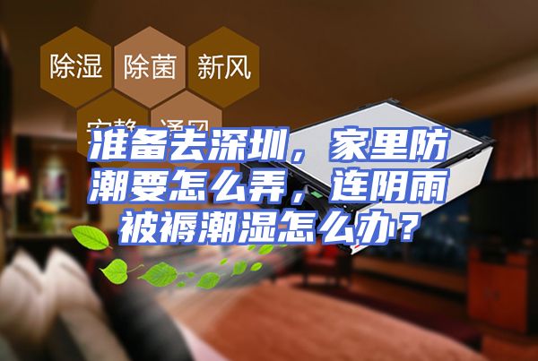 准备去深圳，家里防潮要怎么弄，连阴雨被褥潮湿怎么办？
