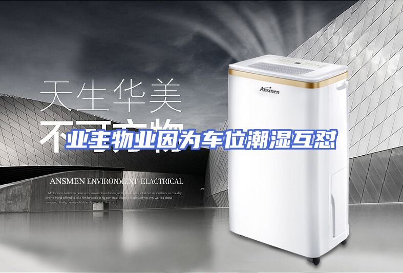 业主物业因为车位潮湿互怼