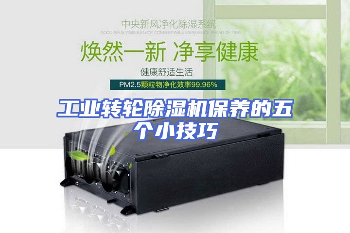 工业转轮除湿机保养的五个小技巧