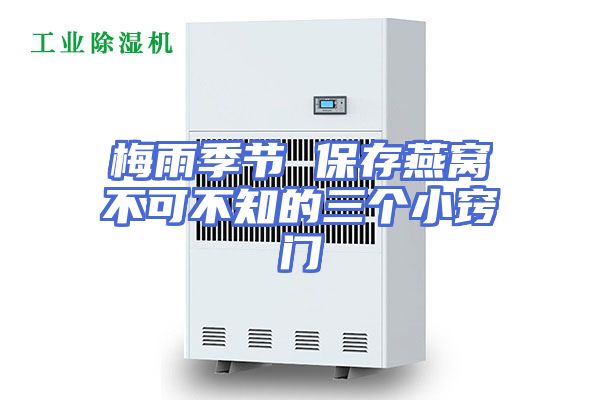 梅雨季节 保存燕窝不可不知的三个小窍门