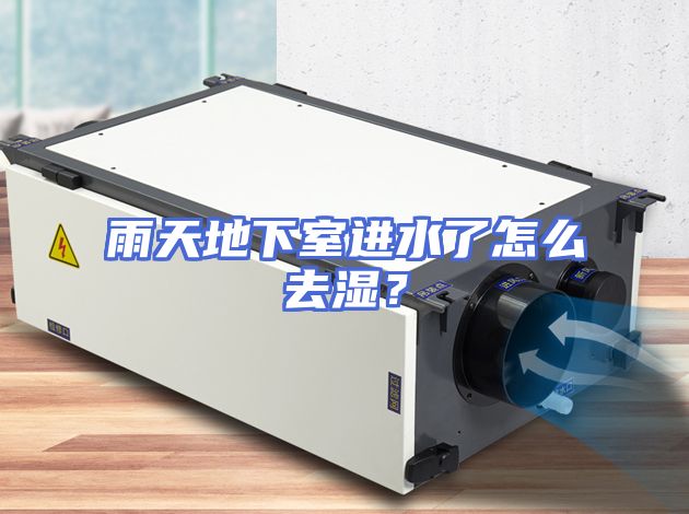 雨天地下室进水了怎么去湿？