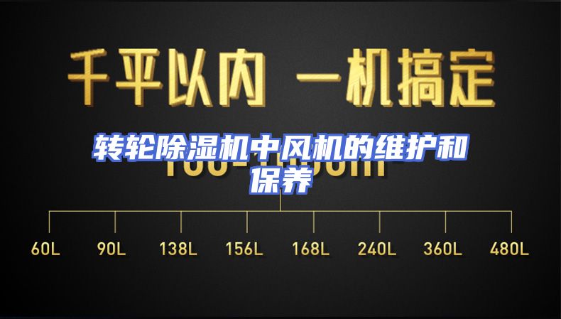 转轮除湿机中风机的维护和保养