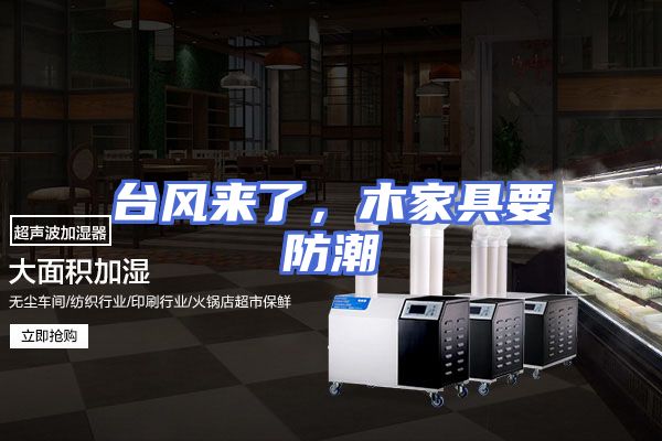 台风来了，木家具要防潮