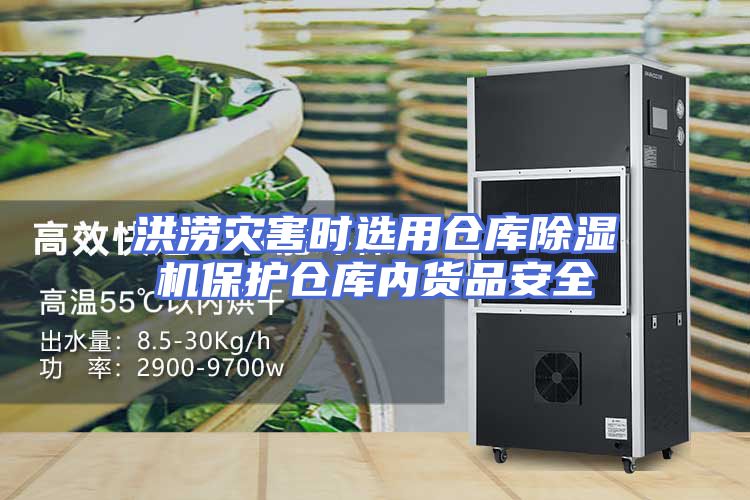 洪涝灾害时选用仓库除湿机保护仓库内货品安全