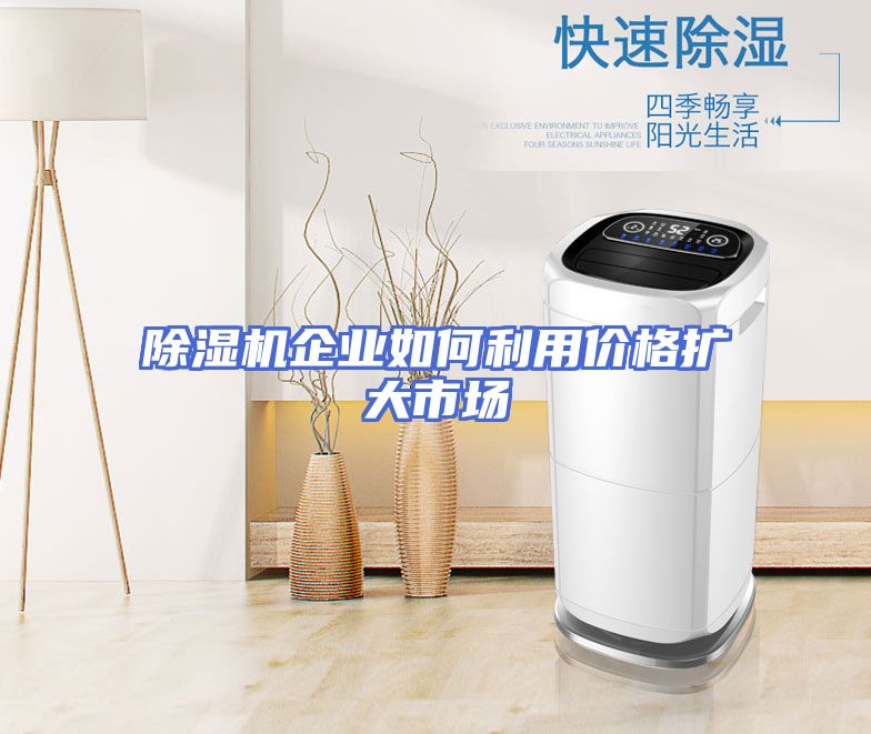 除湿机企业如何利用价格扩大市场