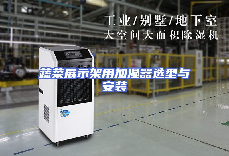蔬菜展示架用加湿器选型与安装