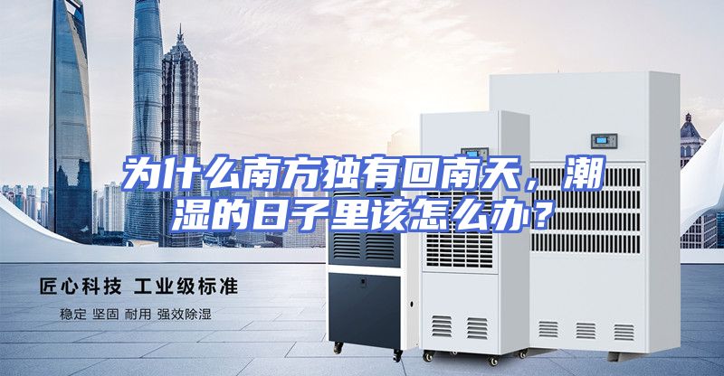 为什么南方独有回南天，潮湿的日子里该怎么办？