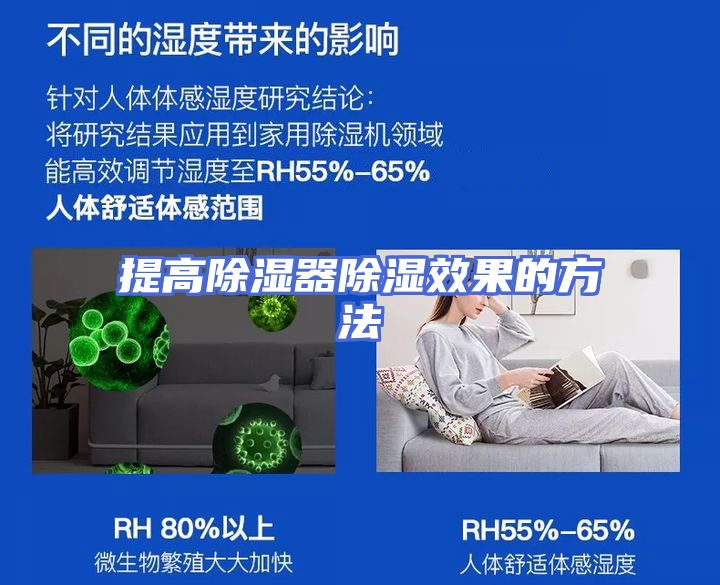 提高除湿器除湿效果的方法