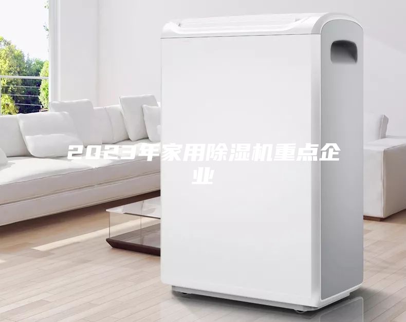 2023年家用除湿机重点企业