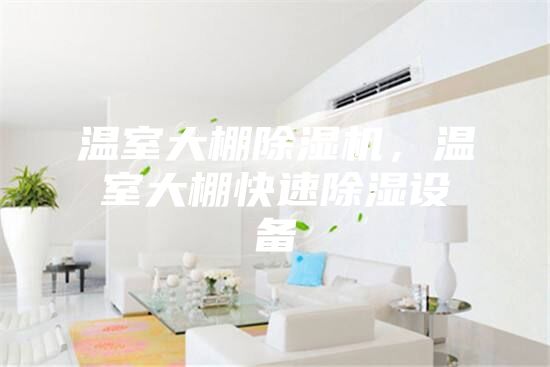 温室大棚除湿机，温室大棚快速除湿设备