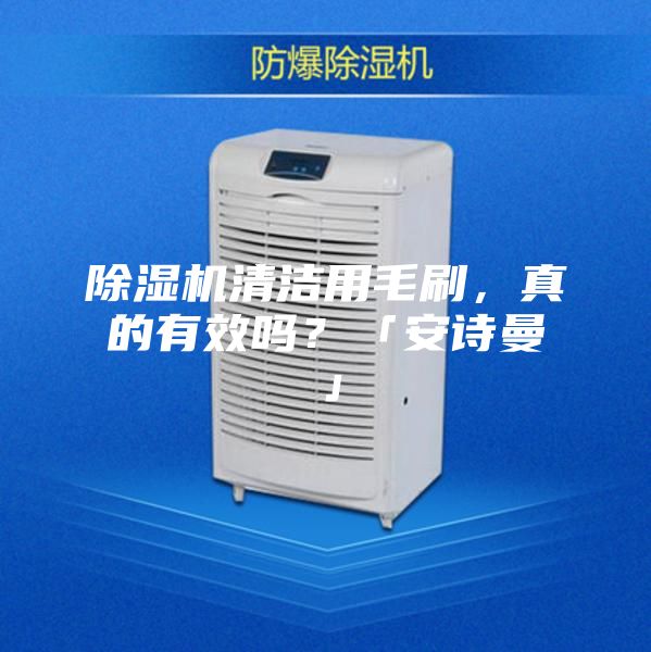 除湿机清洁用毛刷，真的有效吗？「安诗曼」