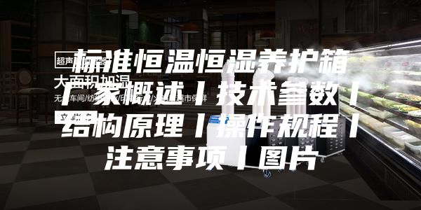 标准恒温恒湿养护箱厂家概述丨技术参数丨结构原理丨操作规程丨注意事项丨图片