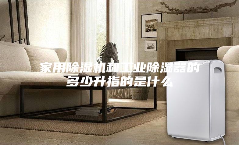 家用除湿机和工业除湿器的多少升指的是什么