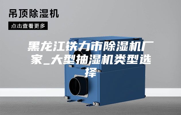 黑龙江铁力市除湿机厂家_大型抽湿机类型选择