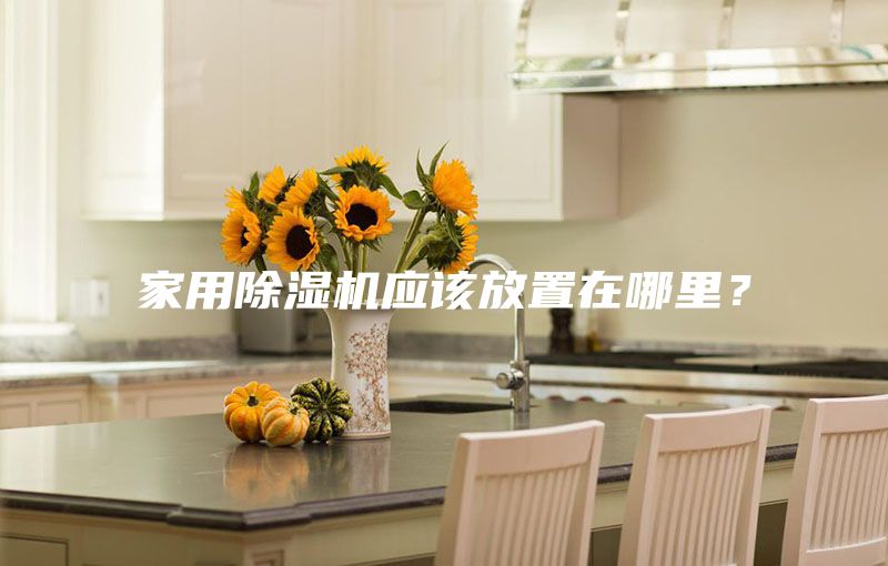 家用除湿机应该放置在哪里？