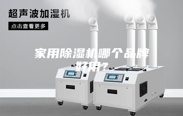 家用除湿机哪个品牌好用？