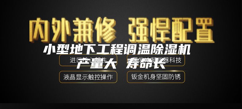 小型地下工程调温除湿机 产量大 寿命长