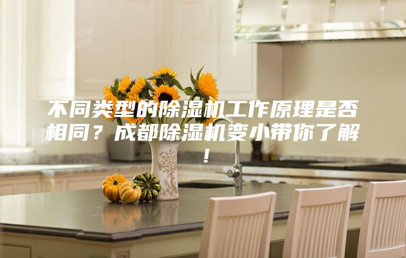 不同类型的除湿机工作原理是否相同？成都除湿机变小带你了解！