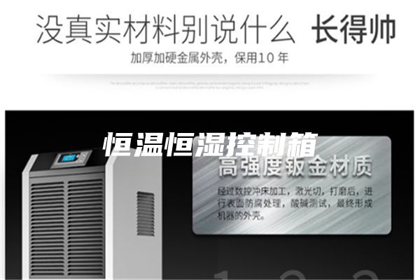 恒温恒湿控制箱