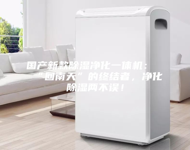国产新款除湿净化一体机：“回南天”的终结者，净化除湿两不误！