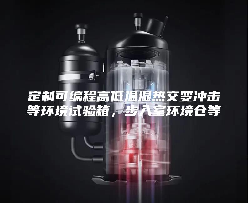 定制可编程高低温湿热交变冲击等环境试验箱，步入室环境仓等
