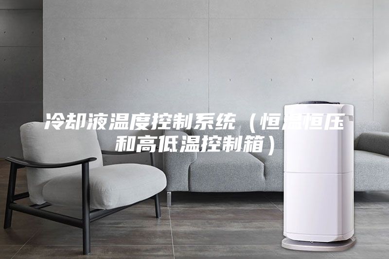 冷却液温度控制系统（恒温恒压和高低温控制箱）