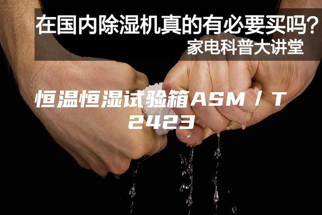恒温恒湿试验箱ASM／T2423