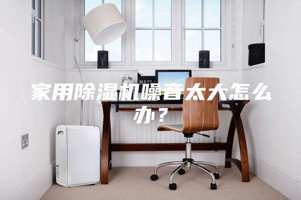 家用除湿机噪音太大怎么办？