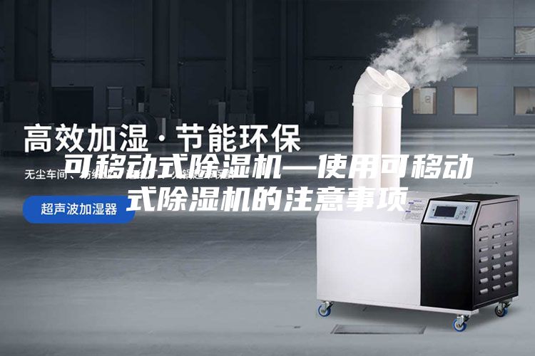 可移动式除湿机—使用可移动式除湿机的注意事项