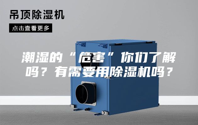 潮湿的“危害”你们了解吗？有需要用除湿机吗？