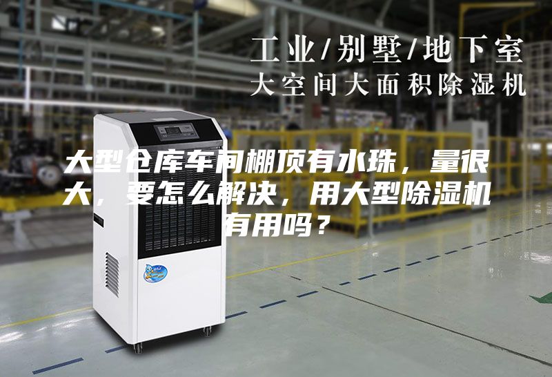 大型仓库车间棚顶有水珠，量很大，要怎么解决，用大型除湿机有用吗？