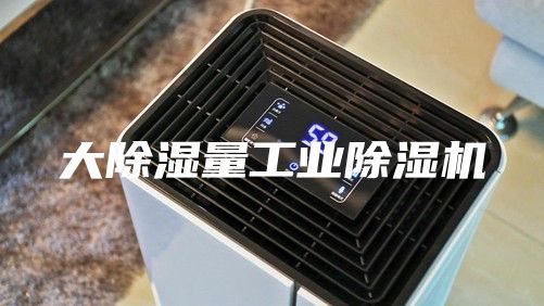 大除湿量工业除湿机