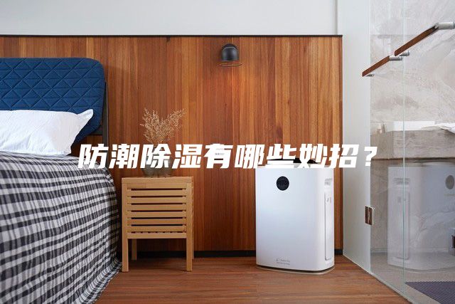 防潮除湿有哪些妙招？