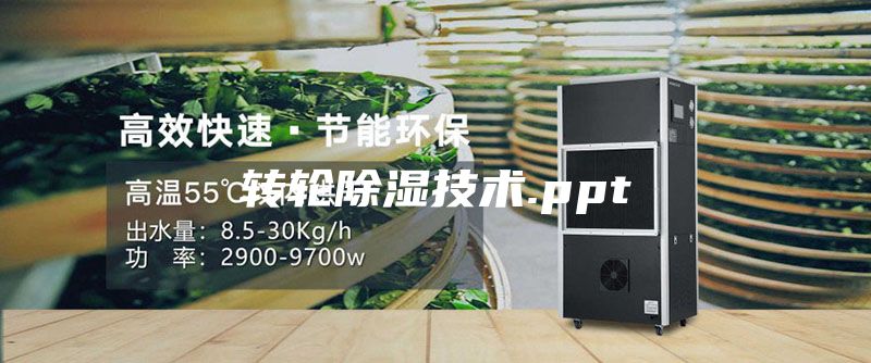转轮除湿技术.ppt