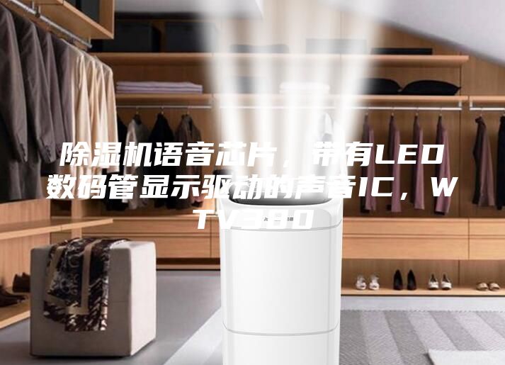 除湿机语音芯片，带有LED数码管显示驱动的声音IC，WTV380