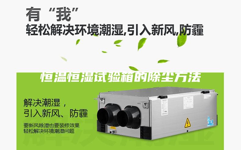 恒温恒湿试验箱的除尘方法