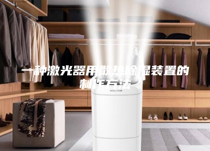 一种激光器用散热除湿装置的制作方法