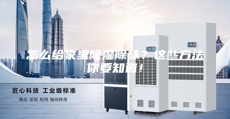 怎么给家里除湿除味？这些方法你要知道！