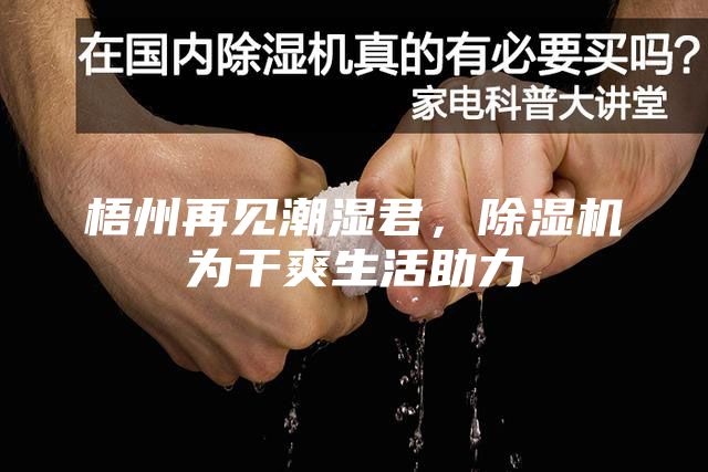 梧州再见潮湿君，除湿机为干爽生活助力