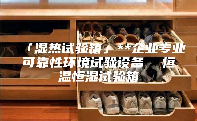 「湿热试验箱」**企业专业可靠性环境试验设备  恒温恒湿试验箱