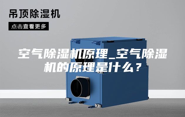 空气除湿机原理_空气除湿机的原理是什么？